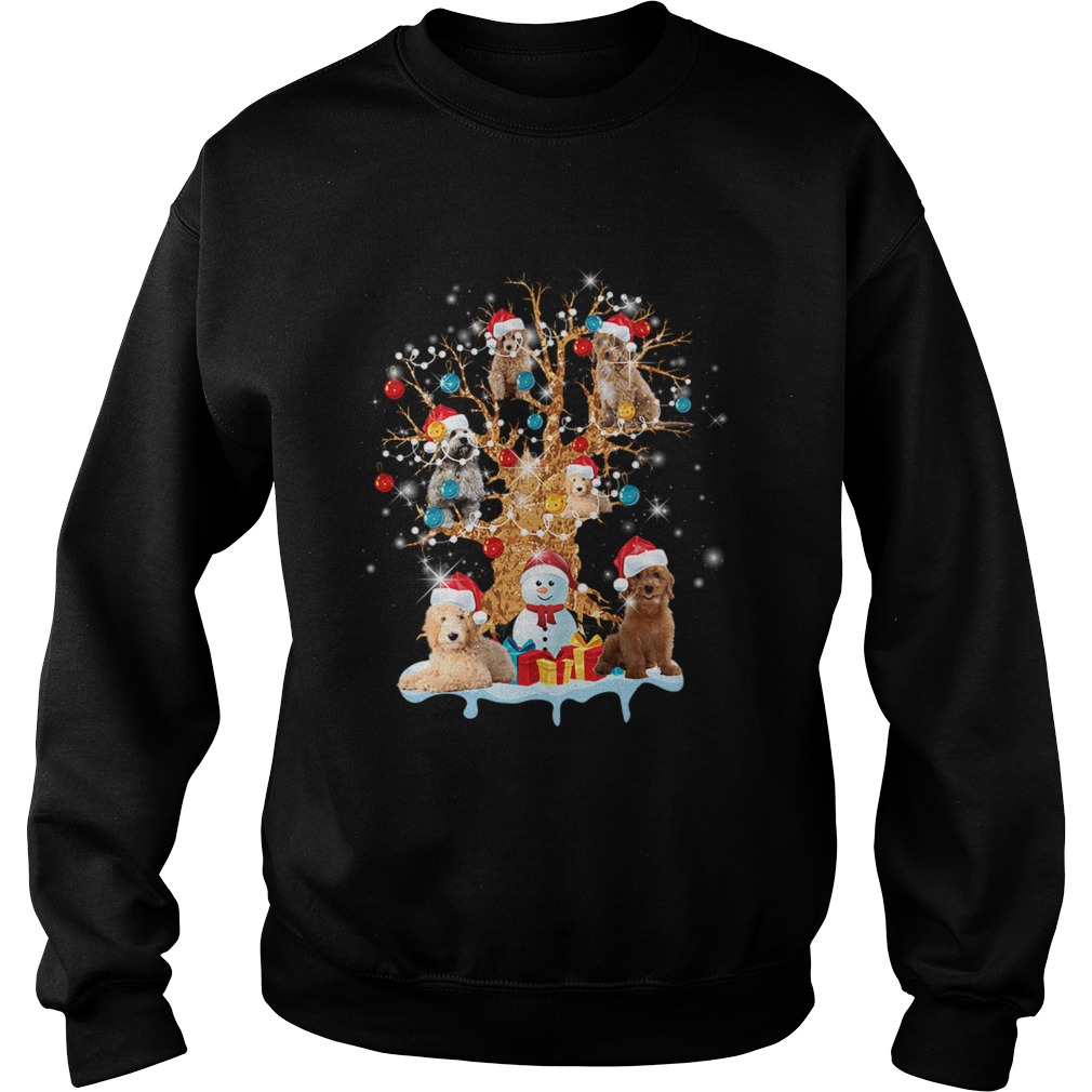 Bichon Frise Christmas Tree Ornament Gift Dog Lover Xmas Sweatshirt