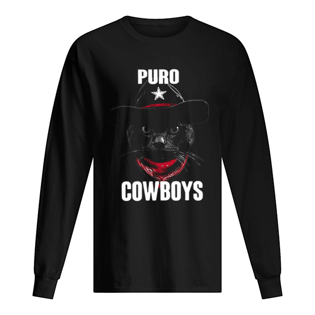Black Cat Puro Cowboys Long Sleeved T-shirt 