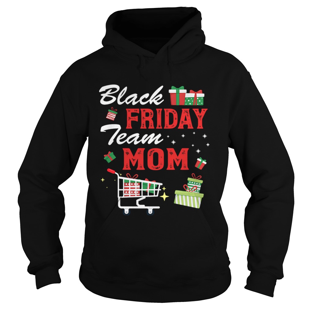 Black Friday Team Mom Shopping Matching Family Christmas Hoodie
