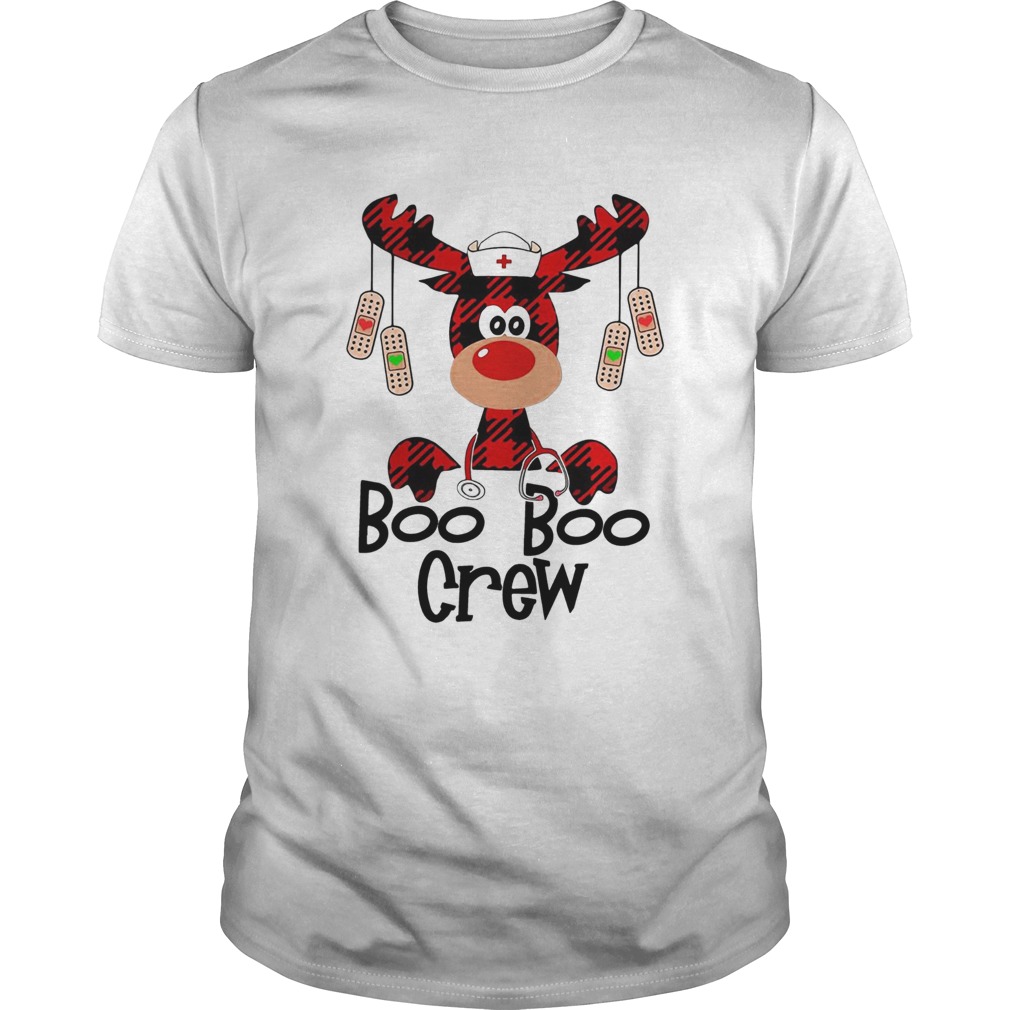 Boo Boo Crew reindeer Christmas shirt