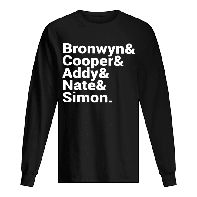 Bronwyn Cooper Addy Nate Simon Long Sleeved T-shirt 