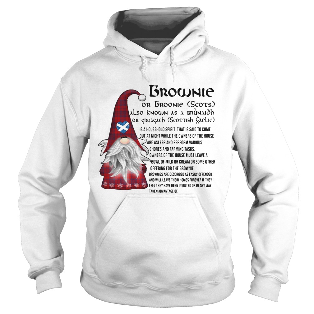 Brownie Is A Household Spirit That Is Said To Come Out At Night Hoodie