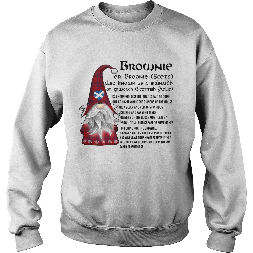 Brownie Is A Household Spirit That Is Said To Come Out At Night Sweatshirt