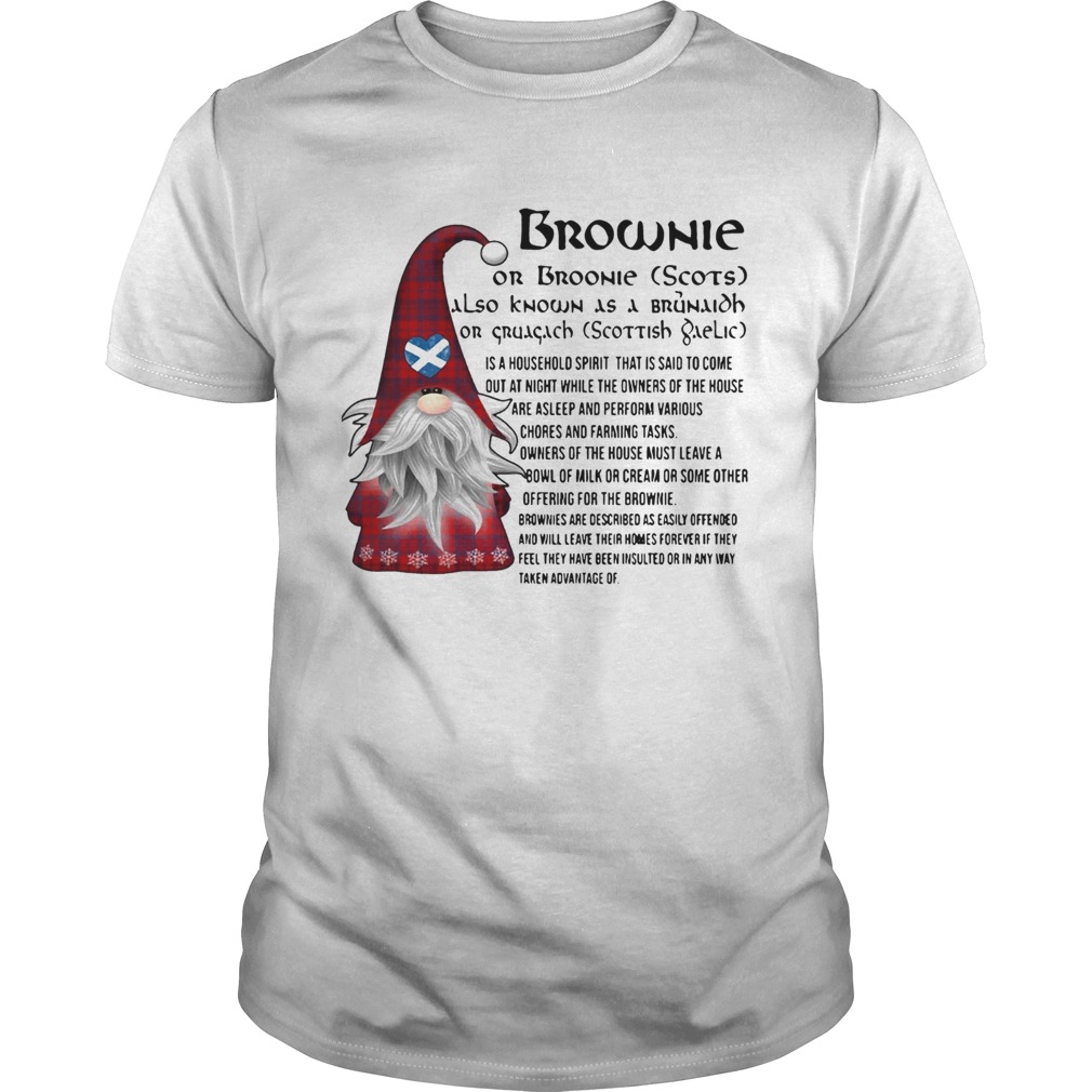 Brownie Is A Household Spirit That Is Said To Come Out At Night shirt