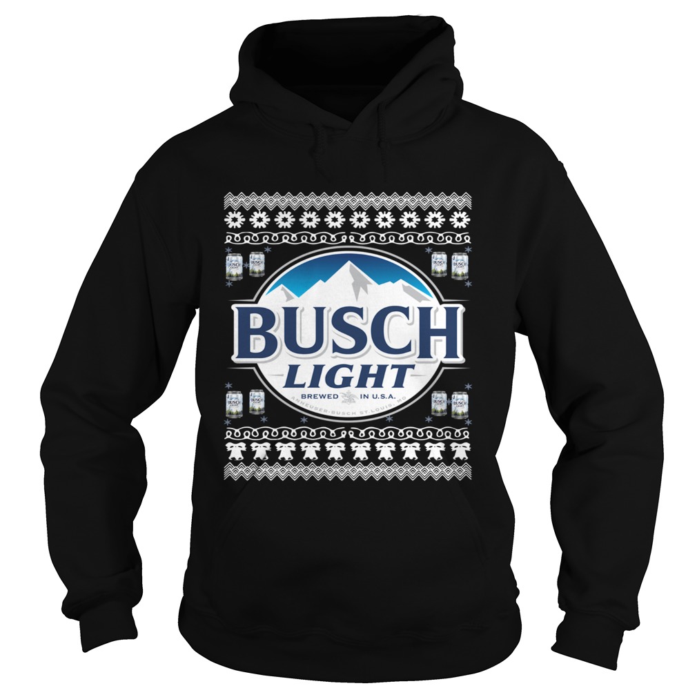 Busch Light Christmas Hoodie