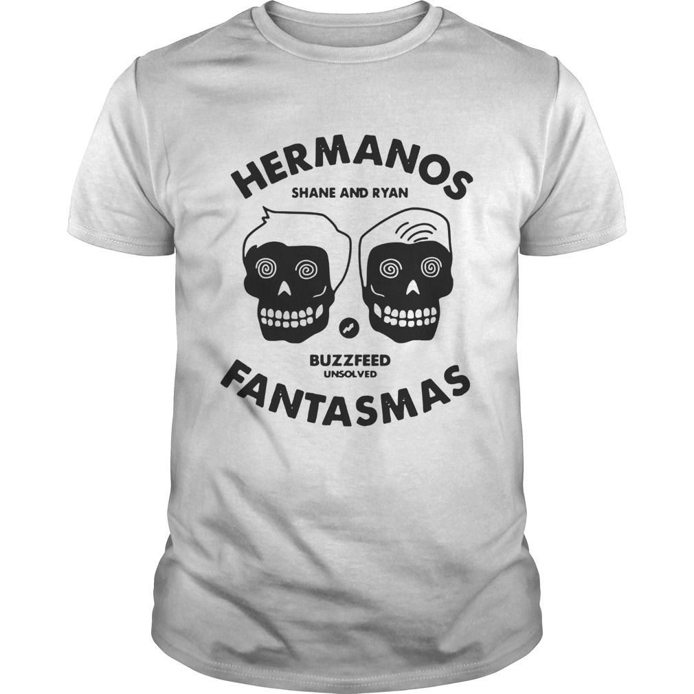 Buzzfeeds Unsolved Hermanos Fantasmas shirt