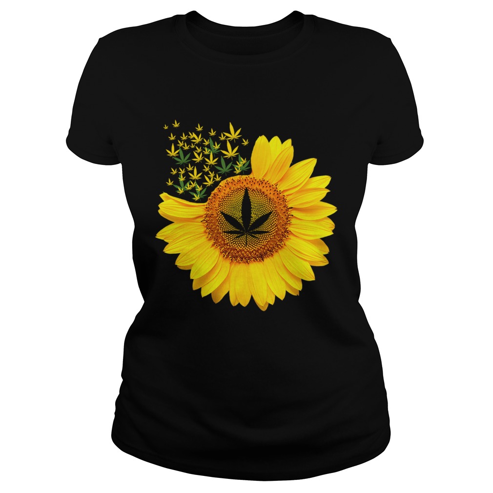 Canabis Weed Sunflower Classic Ladies