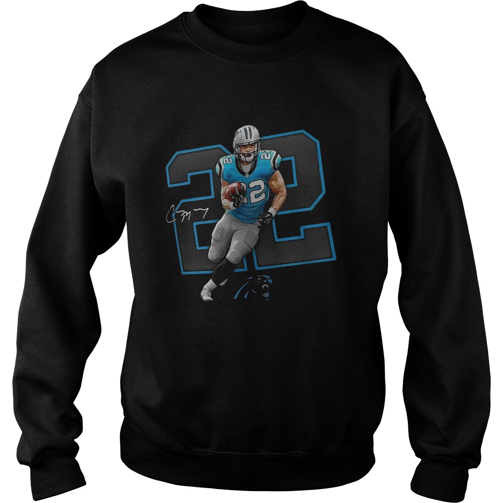 Carolina Panthers Christian McCaffrey 22 Signature Sweatshirt