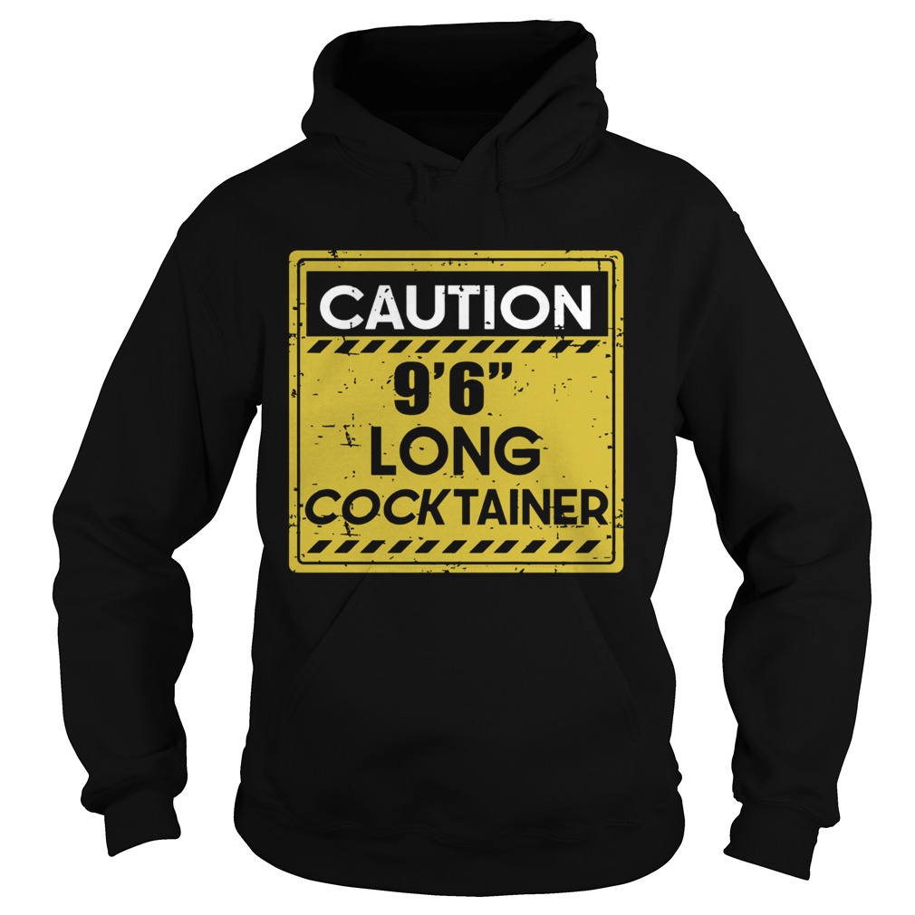 Caution 966 long cock tainer Hoodie