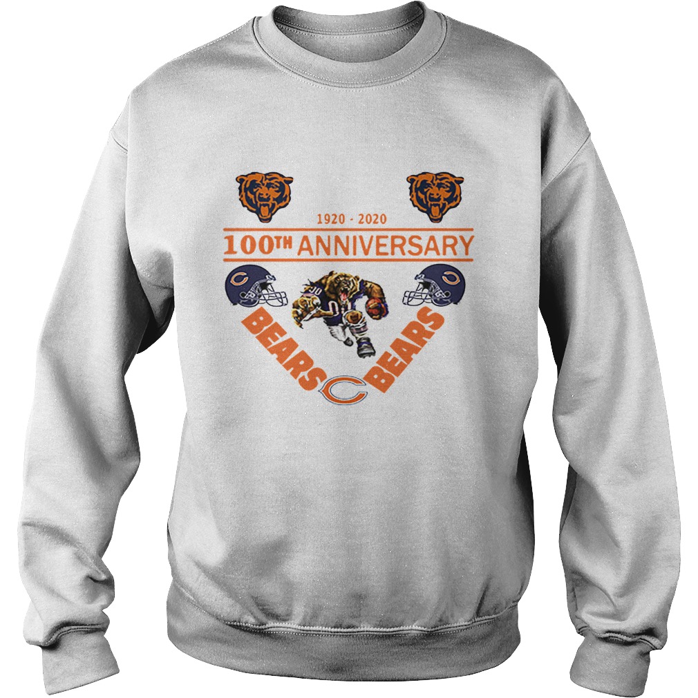 Chicago Bears 19202020 100th anniversary Sweatshirt
