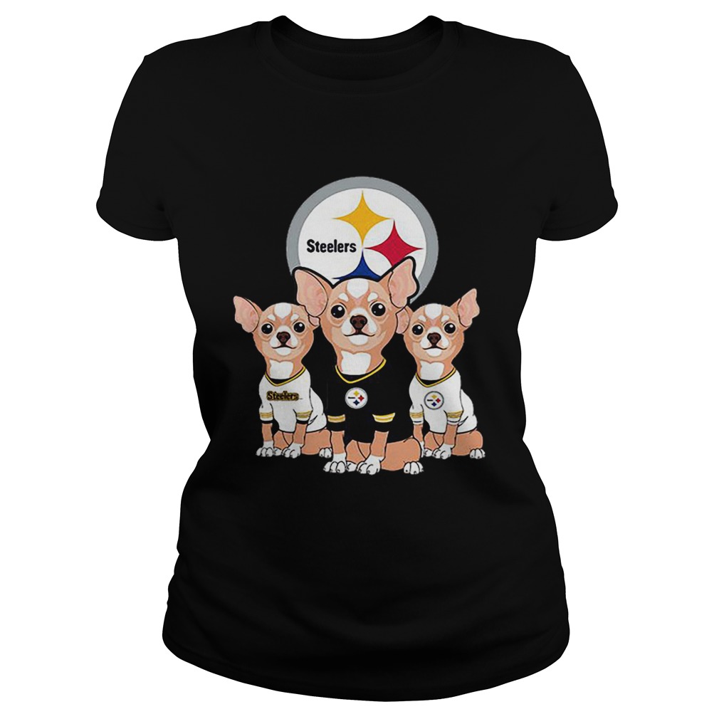 Chihuahuas Pittsburgh Steelers NFL Classic Ladies