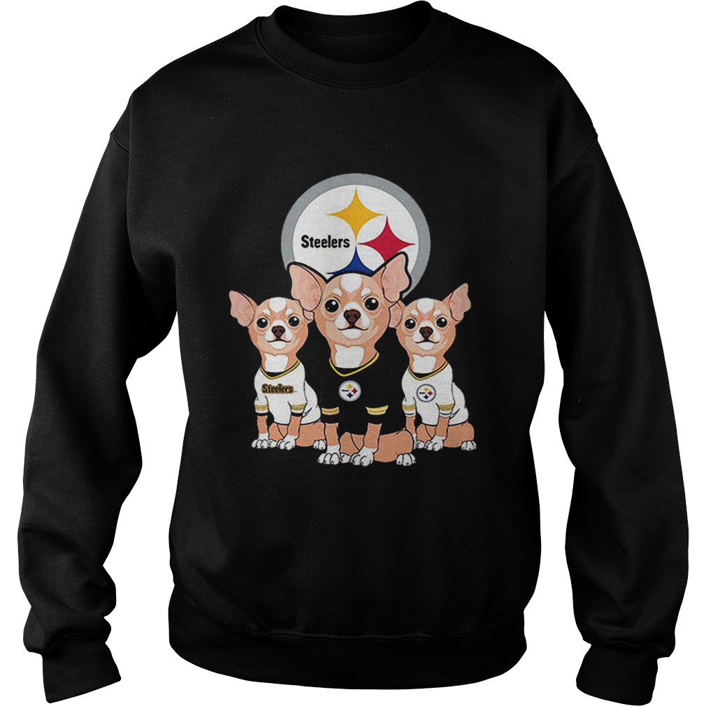 Chihuahuas Pittsburgh Steelers NFL Sweatshirt