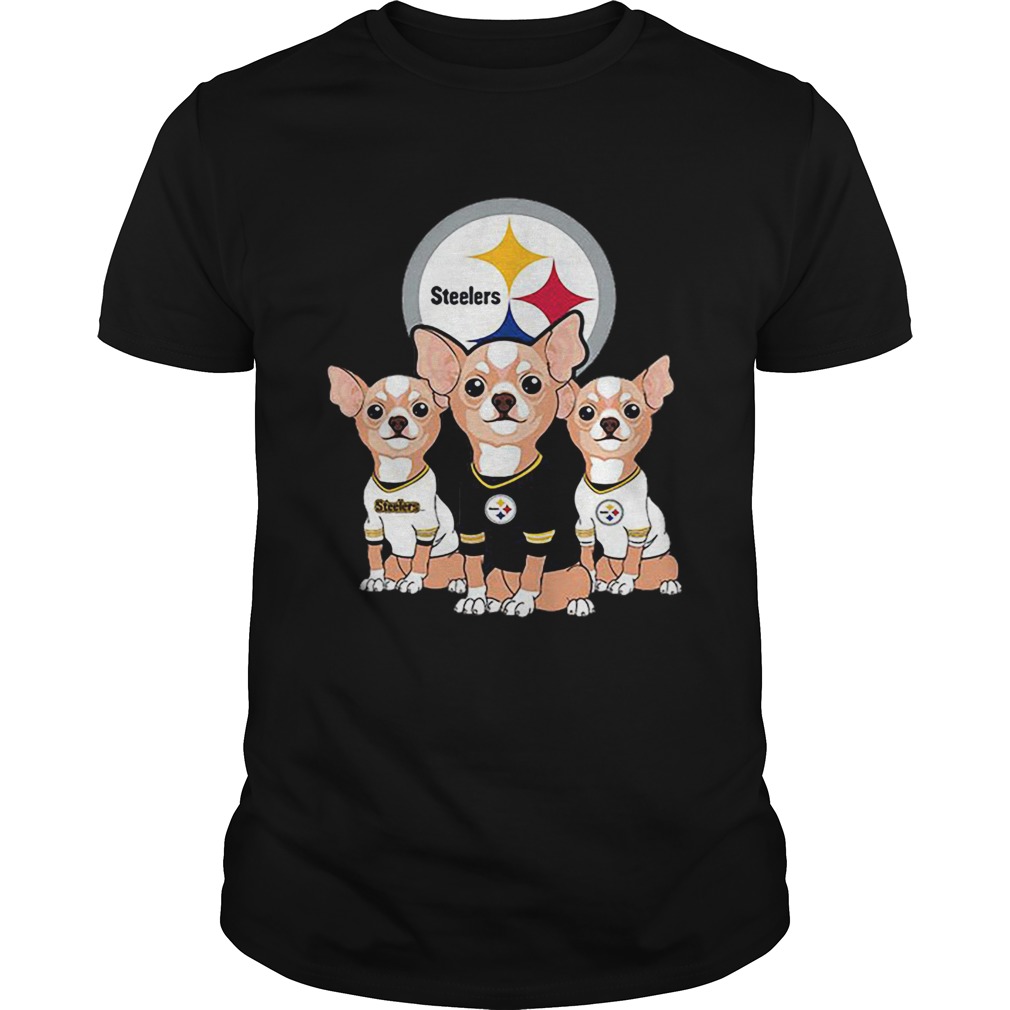 Chihuahuas Pittsburgh Steelers NFL shirt
