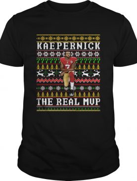 Colin Kaepernick the real MVP ugly christmas shirt