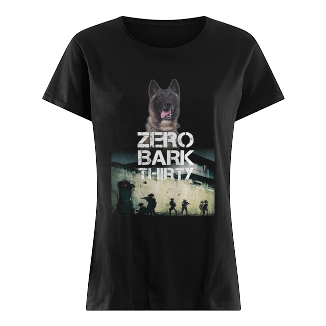 Conan Dog Hero Zero Bark Thirty Classic Women's T-shirt