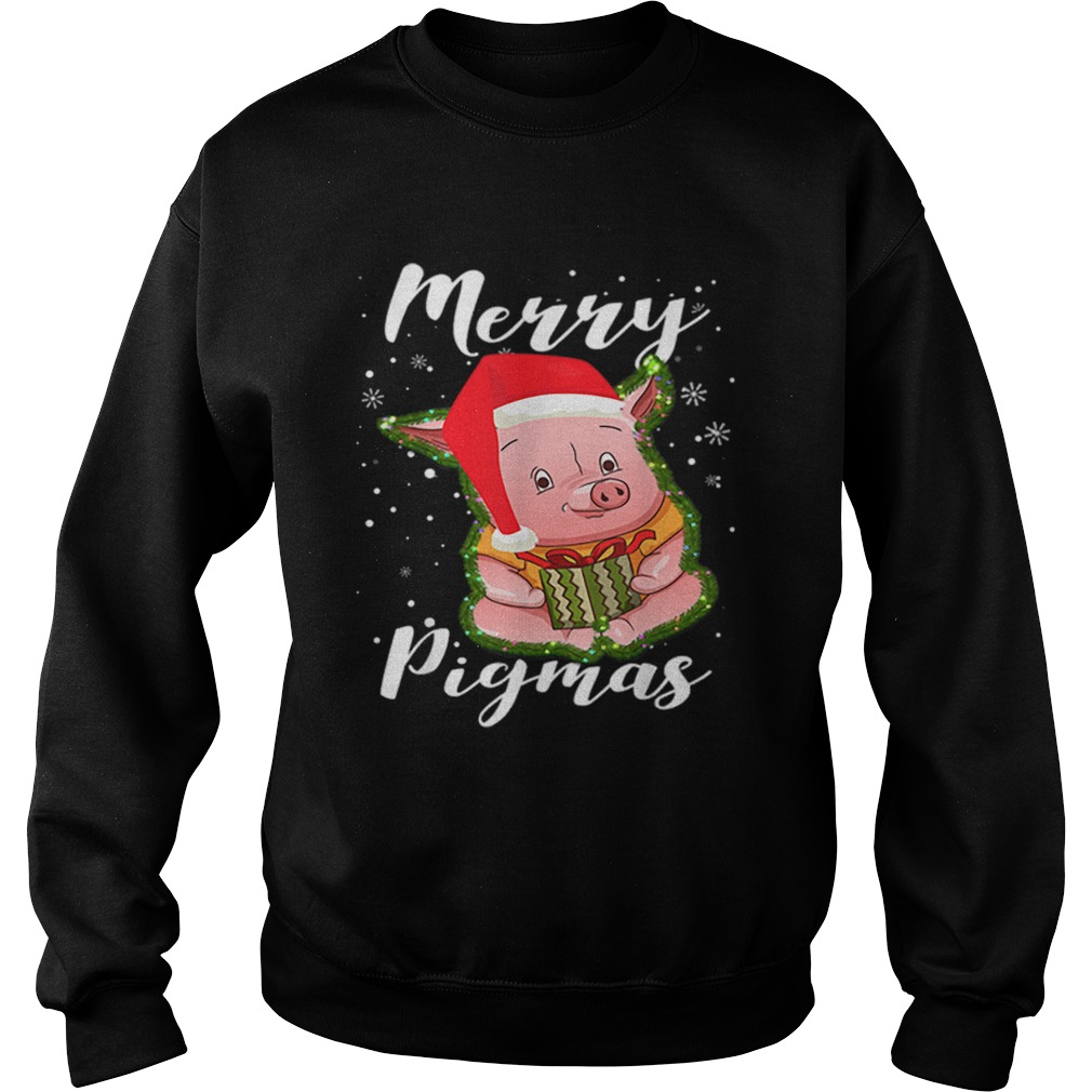 Cool Pig Christmas Tree Xmas for Pig Lovers Sweatshirt