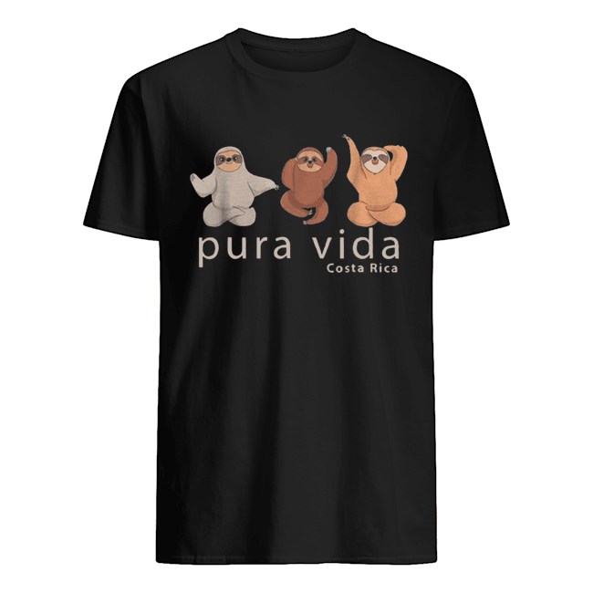 Costa Rica Sloths Souvenir Pura Vida shirt