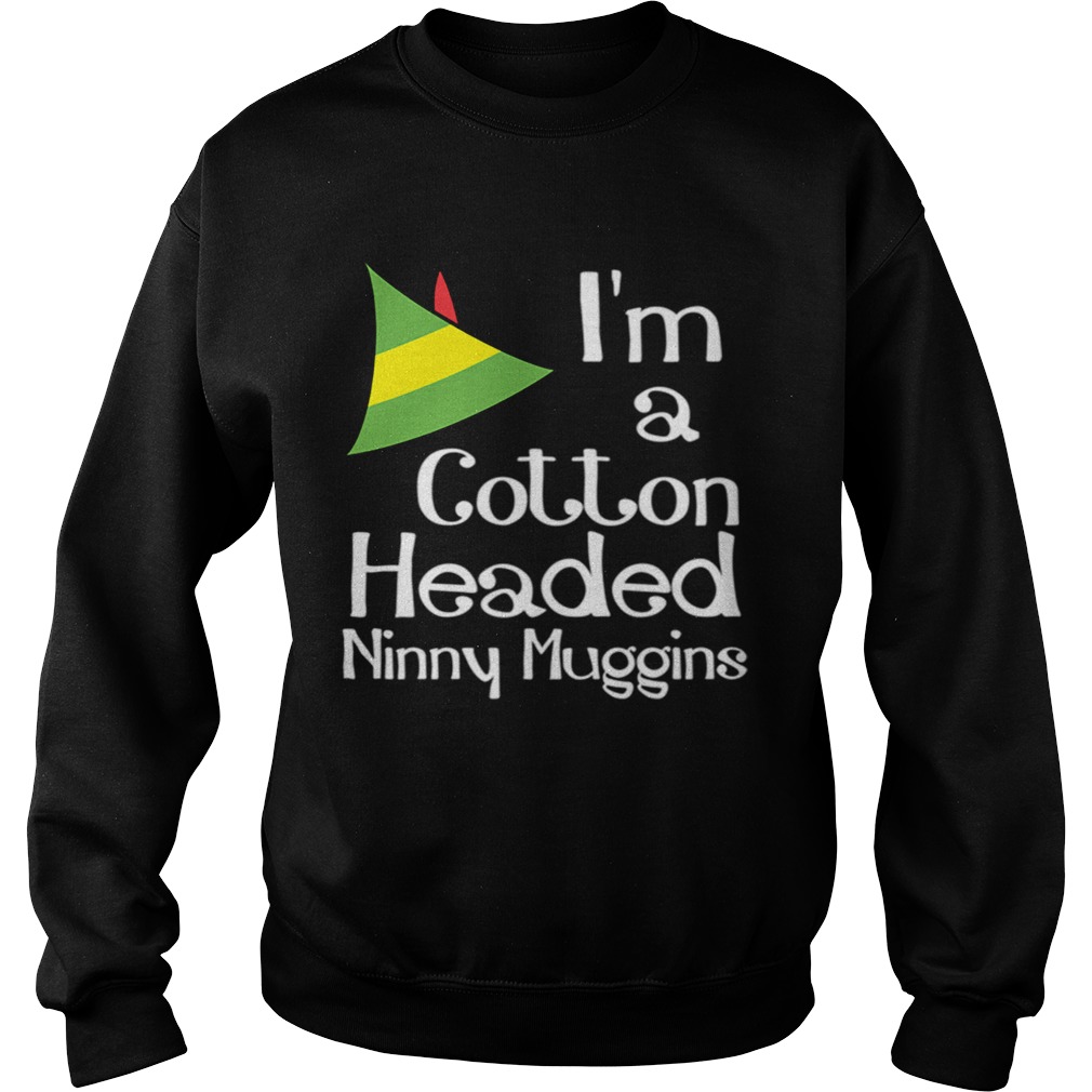 Cotton Headed Ninny Muggins Buddy The Elf Hat Graphic Sweatshirt