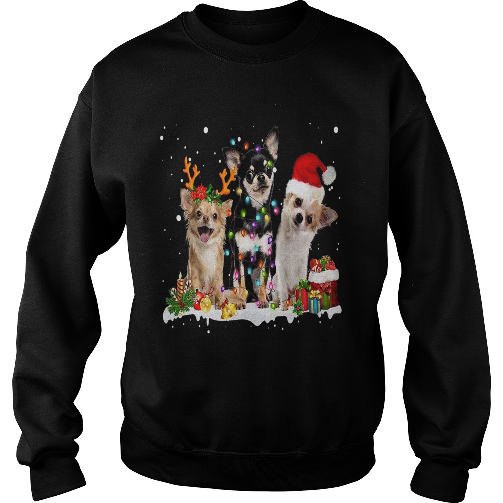 Cute Chihuahua Christmas Sweatshirt