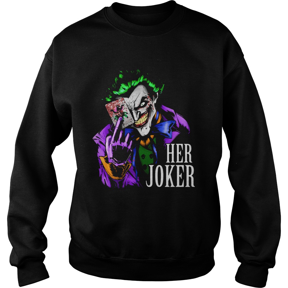 DC comics her joker Sweatshirt