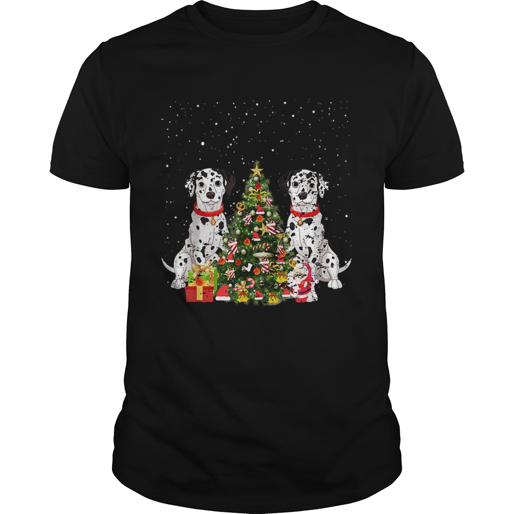 Dalmation Christmas tree dalmation costume shirt