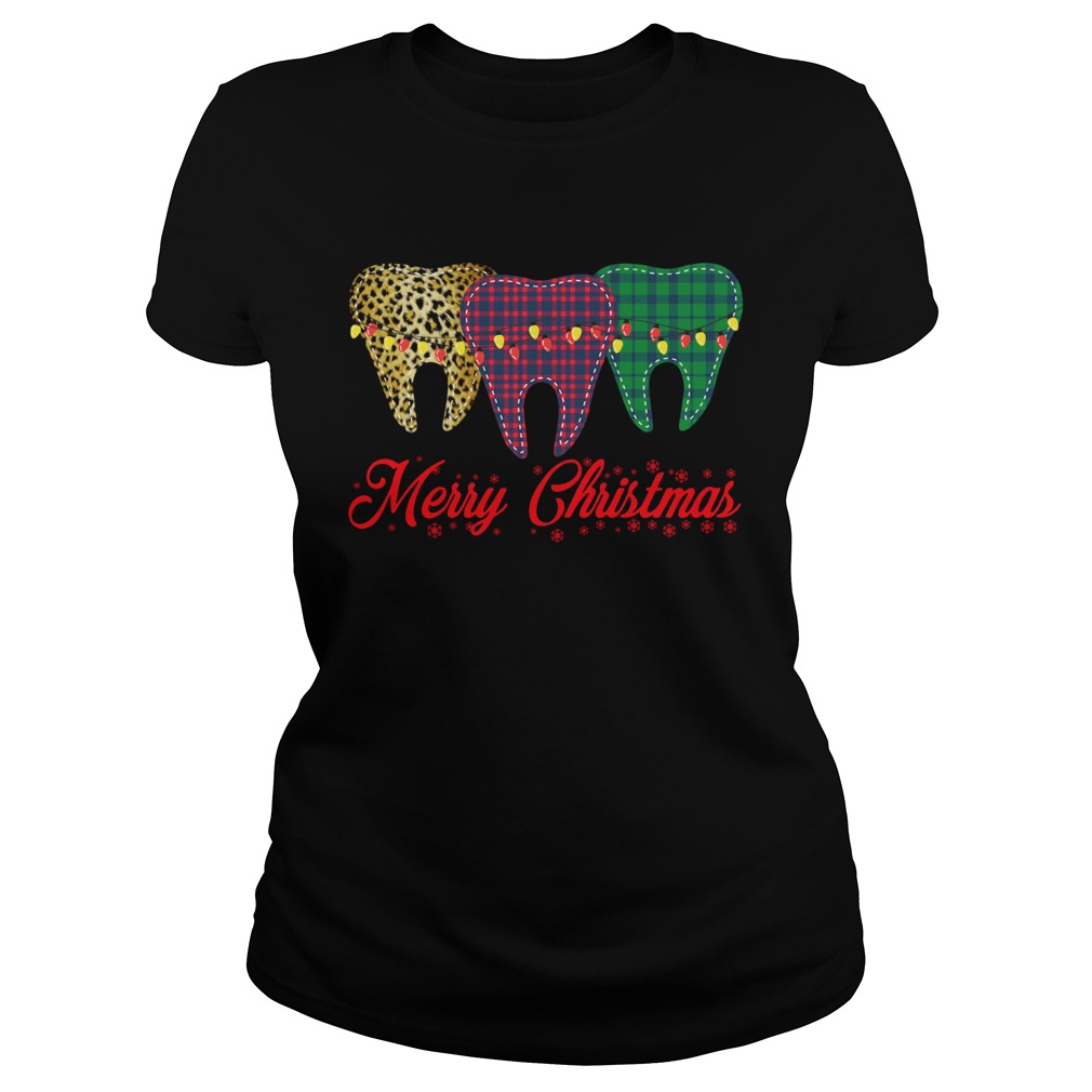Dental assistant Merry Christmas Classic Ladies