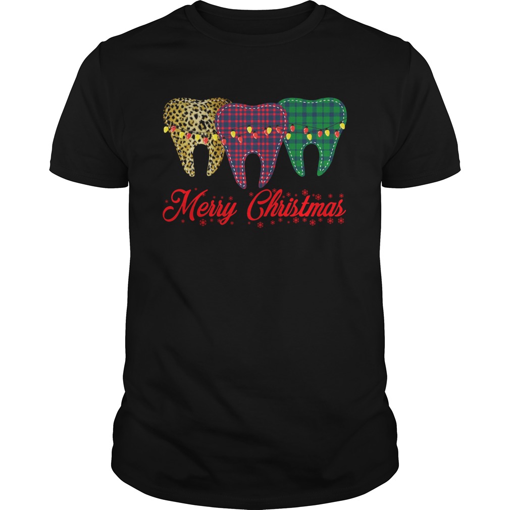 Dental assistant Merry Christmas shirt