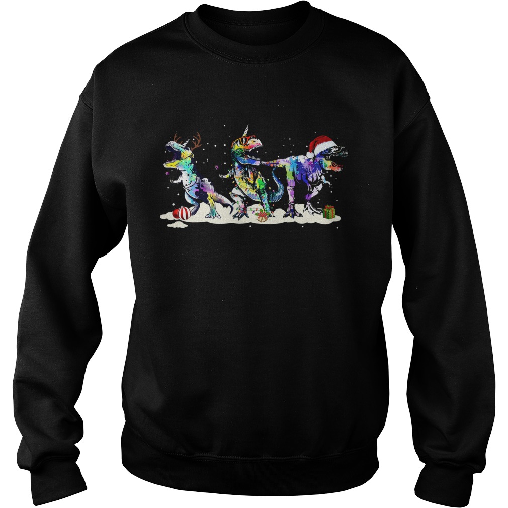 Dinosaur Trex Christmas Sweatshirt