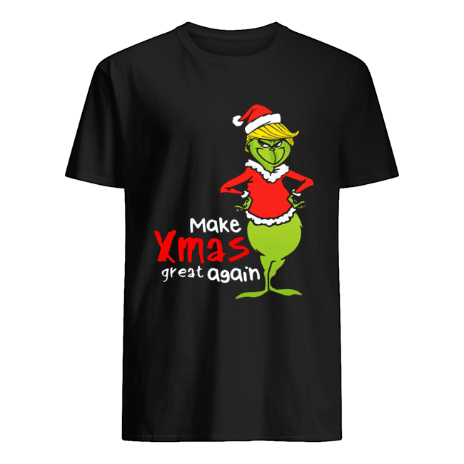 Donald Trump Grinch make xmas again christmas shirt