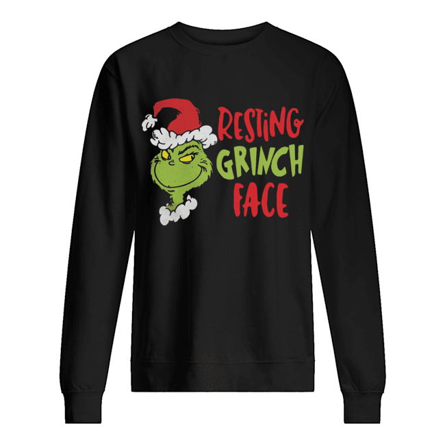 Dr Seuss Primark Resting Grinch Face Unisex Sweatshirt