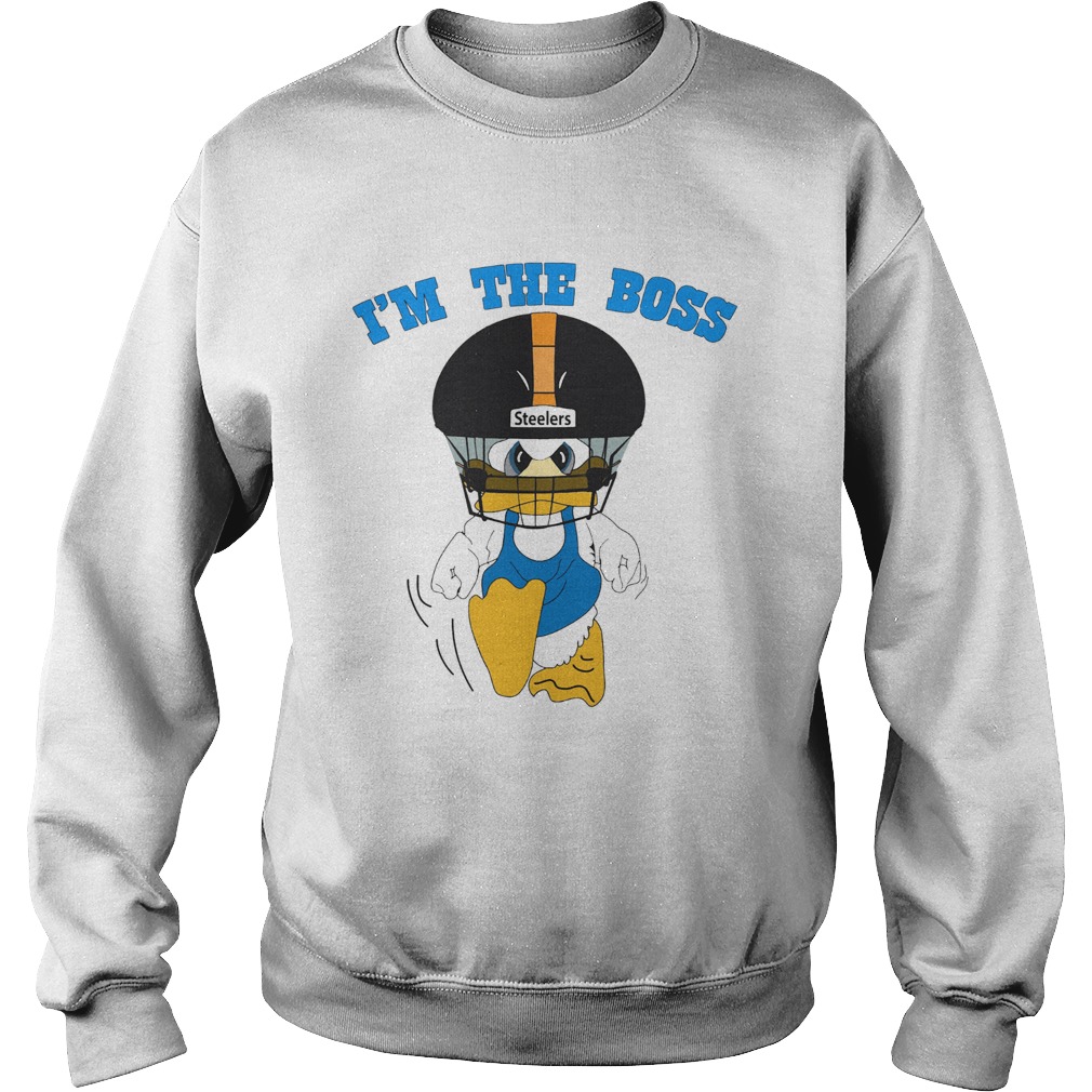 Duck Hodges Im The Boss Steelers Sweatshirt