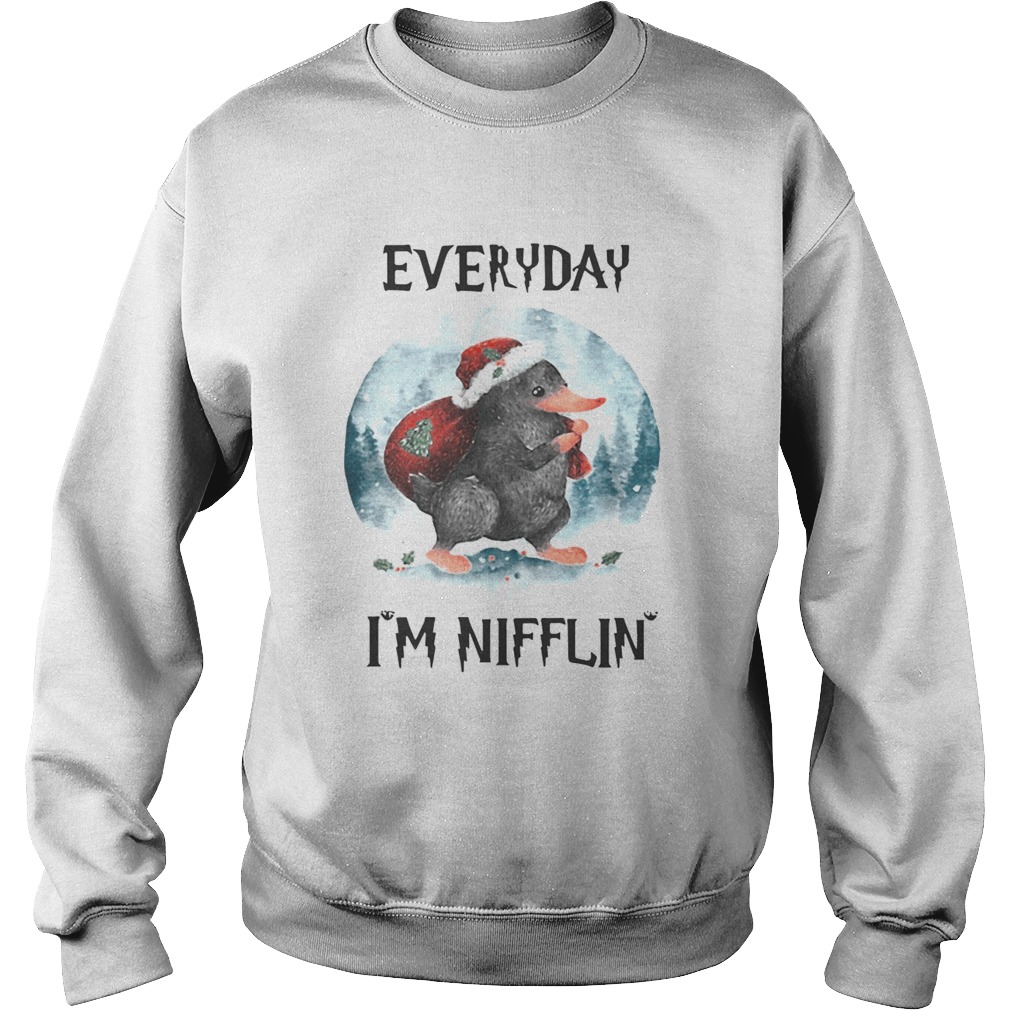 Everyday Im Nifflin Christmas Sweatshirt