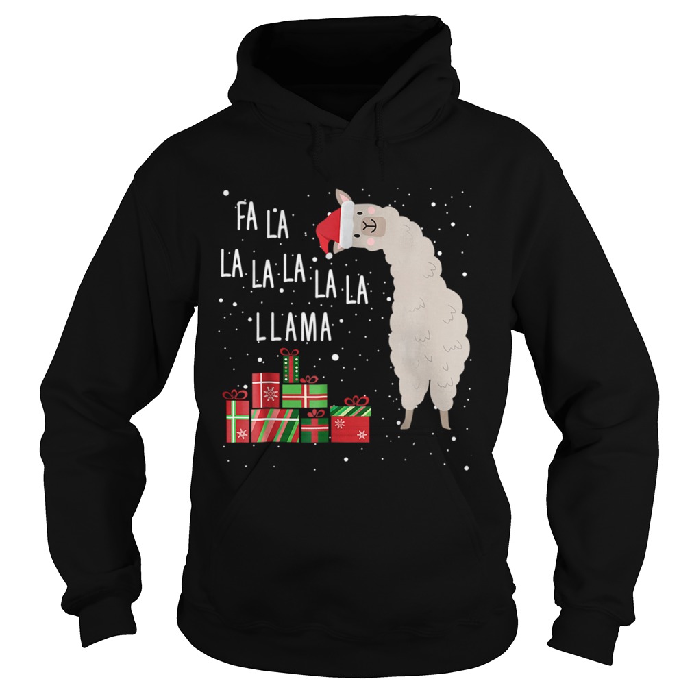 Fa La La Llama Christmas Hoodie