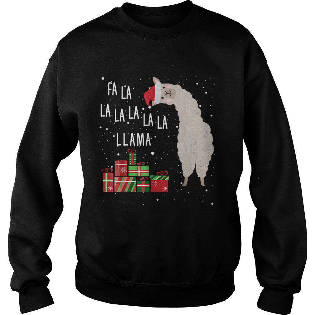 Fa La La Llama Christmas Sweatshirt