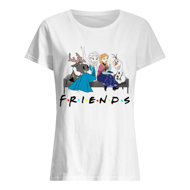 Friends TV show Frozen character Classic Women's T-shirt