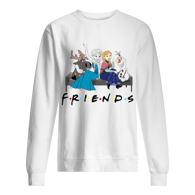 Friends TV show Frozen character Unisex Sweatshirt