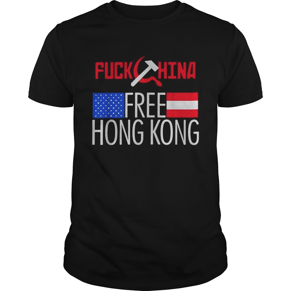 Fuck China free Hong Kong shirt