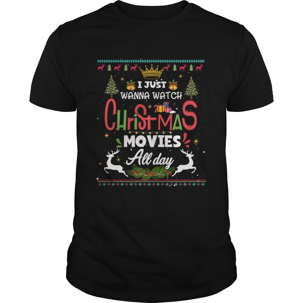 Funny Christmas Movie all day shirt