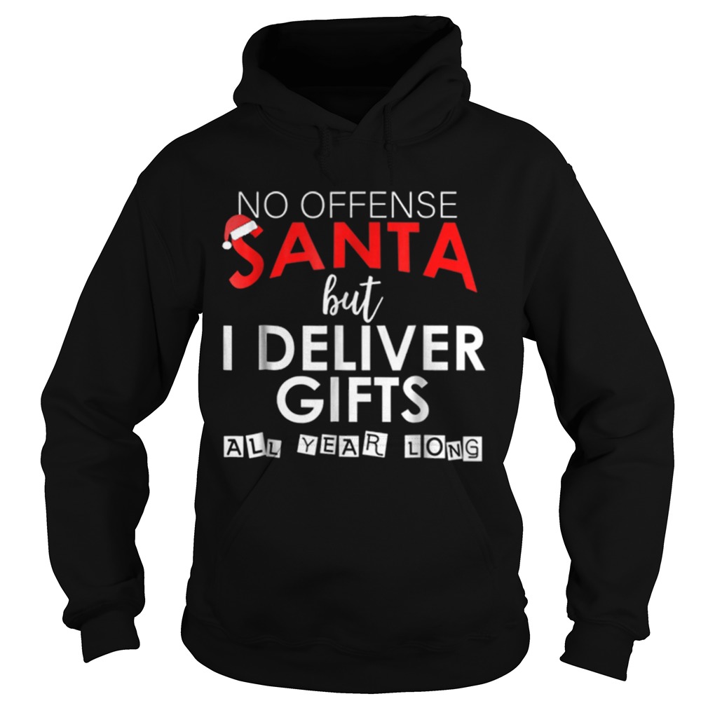 Funny Santa Postal Worker Mailman Christmas Gift Hoodie