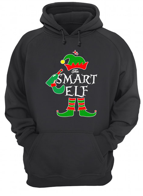 Funny The Smart Elf Family Matching Group Christmas Unisex Hoodie