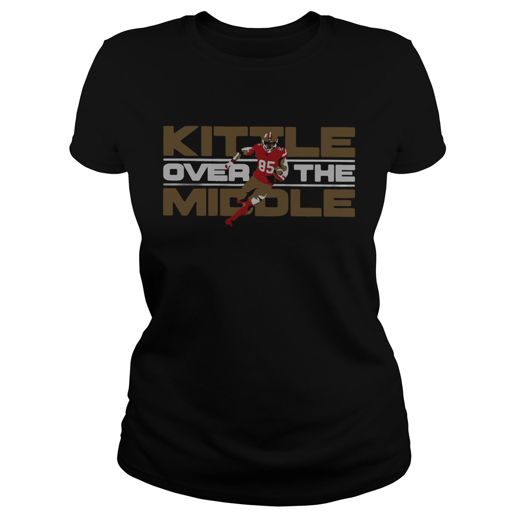 George Kittle San Francisco 49ers Over the Middle Classic Ladies
