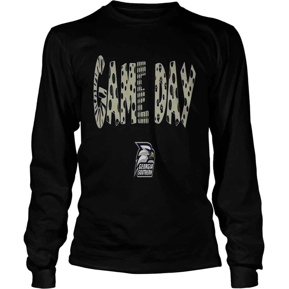 Georgia Southern Eagles Game Day Doodles Team LongSleeve