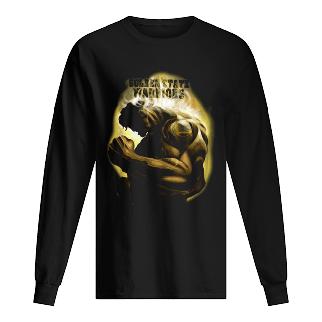 Golden State Warriors NBA Basketball Hulk Marvel Avengers Long Sleeved T-shirt 