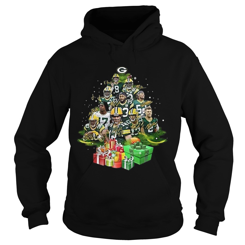 Green Bay Packers Players Christmas Trees Hoodie