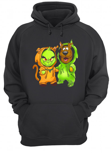 Grinch And Scooby Doo Switch Outfit Unisex Hoodie