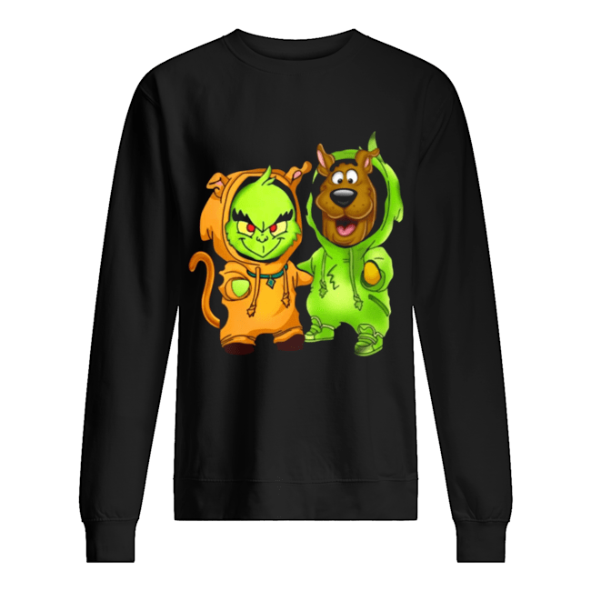 Grinch And Scooby Doo Switch Outfit Unisex Sweatshirt