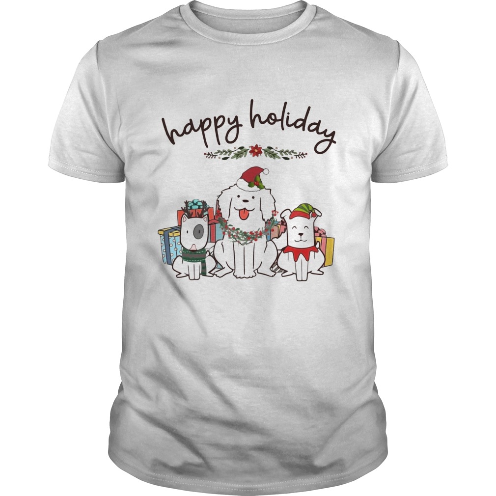 Happy Holliday Dogs Christmas shirt