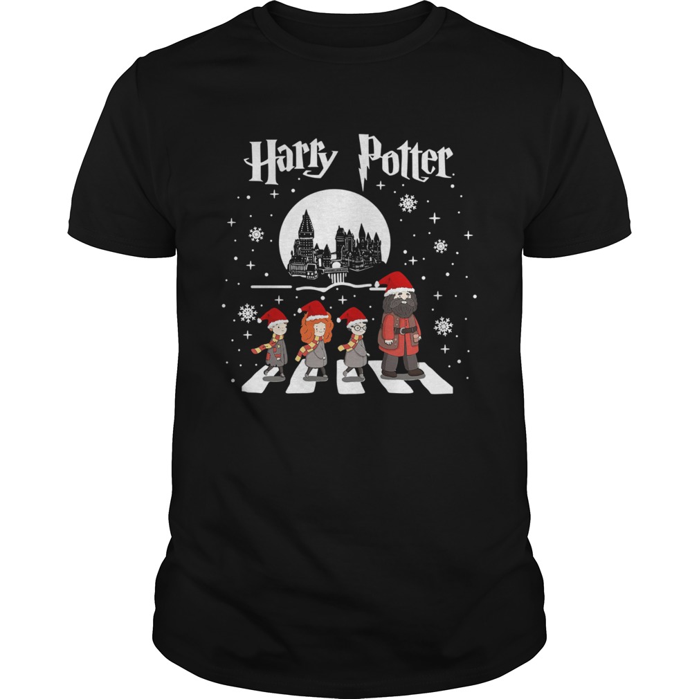 Harry Potter walking On Abbey Road Christmas shirt