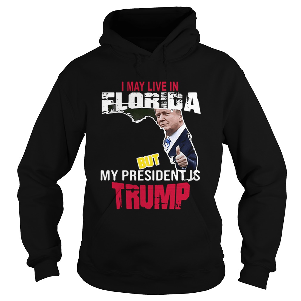 I may live in Florida but my president is Trump Hoodie