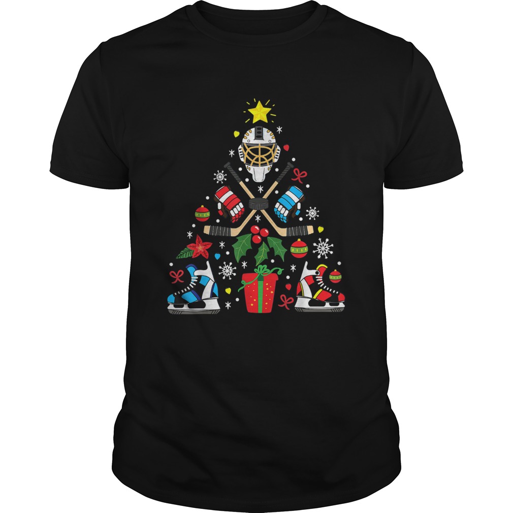 Ice Hockey Christmas Ornament Tree Xmas Christmas shirt